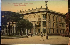 La Insular Cigar & Cigarette Factory, MANILA, PHILIPPINE ISLANDS, Post Card