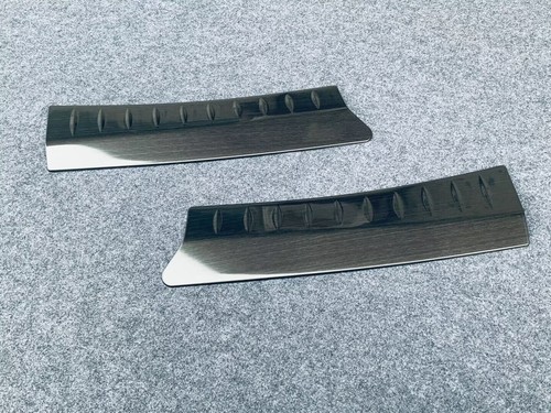 Steel Black Titanium Rear Inner Bumper Lid Cover Trim For 2024 Subaru Crosstrek - Picture 3 of 3