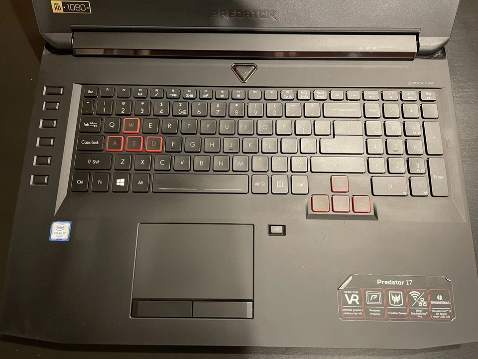 Acer Predator 17 Gaming Laptop - VR Ready - Used, in good condition - Image 2 of 4