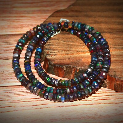 Opal Beads Faceted Opal Beads Real Opal Gemstone Opal Beaded