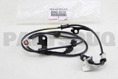 ゆう　904545 8954252120 Genuine Toyota SENSOR, SPEED, FRONT RH 89542-52120 | eBay
