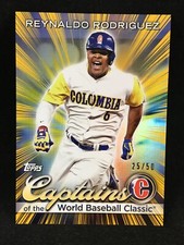 Reynaldo Rodriguez 2023 Topps World Baseball Classic GOLD /50 CAPTAINS Columbia