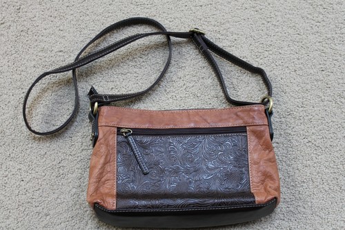 Giani Bernini crossbody bag, brown - Picture 1 of 4