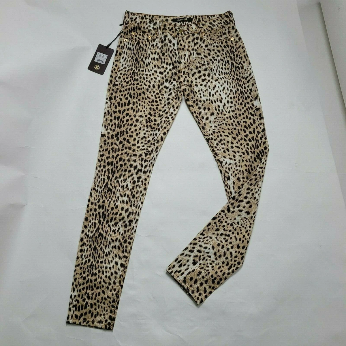 Jeans with sales leopard stripe