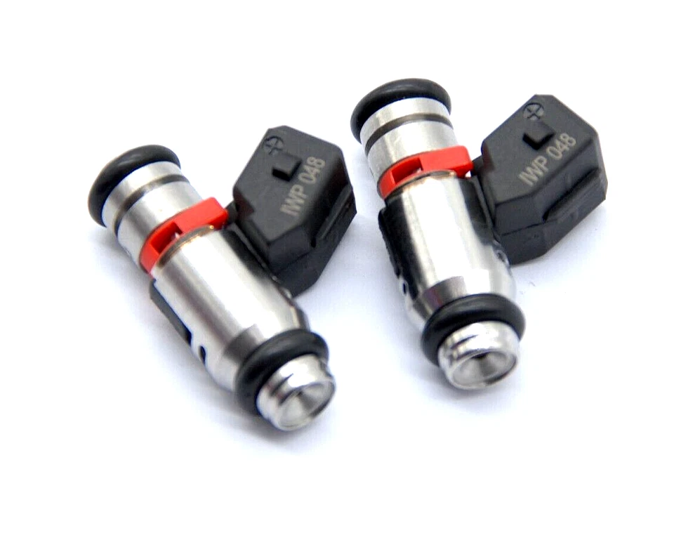 FUEL INJECTORS x2 APRILIA DUCATI GILERA MOTO GUZZI MV AUGUSTA PIAGGIO IWP-048 - Image 3 of 4