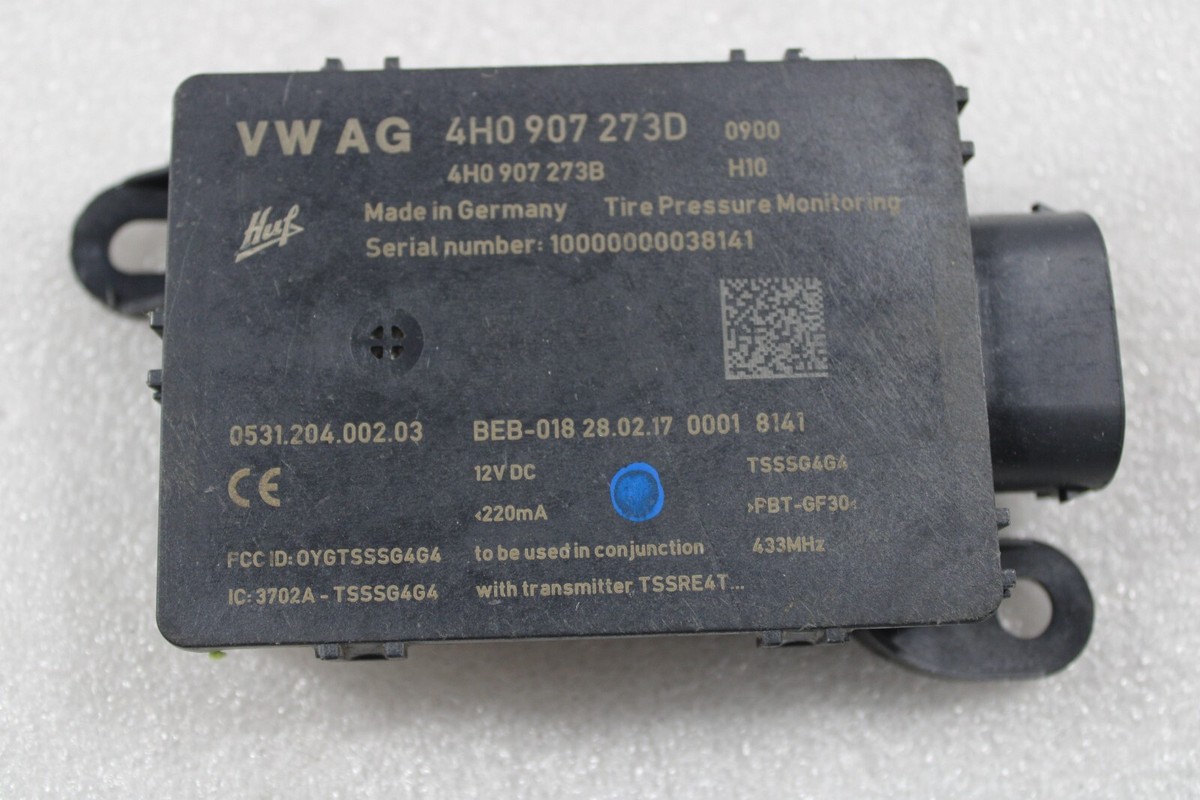 Lamborghini Huracan LP580, Tire Pressure Control Module