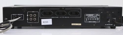 Fisher EQ-870 Stereo Graphic Equalizer Modell 2 x 7 Frequenzbänder! - 第 6/7 張圖片