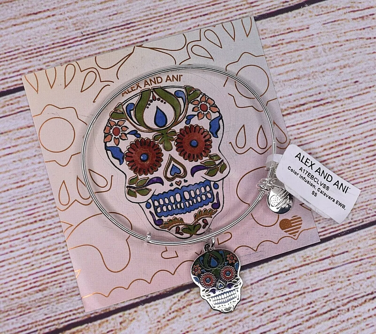 Alex and ani calavera bracelet deals