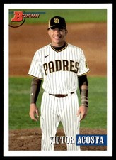 2021 Bowman Heritage Victor Acosta San Diego Padres #121