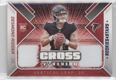 2022 Panini Rookies & Stars Cross Training Prime 20/49 Desmond Ridder RC 1dn