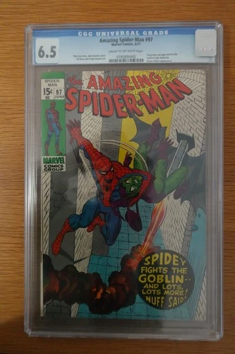 Amazing Spider-Man #97 CGC 6.5 (case has a crack)