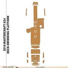 Fit for 2019 mastercraft X24 Foam Boat Flooring