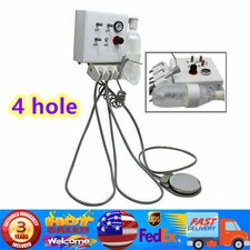 Dental Delivery Unit Treatment Syringe Suction Turbine Air Compressor Portable