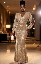 Elegant Ladies Dinner Gown