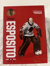 Chicago Blackhawks Tony Esposito Centennial Figure American Express 2025