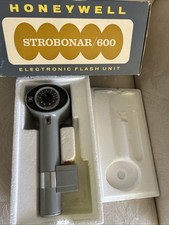 Vintage Honeywell High Performance Strobonar 600 Camera Flash/original Box  