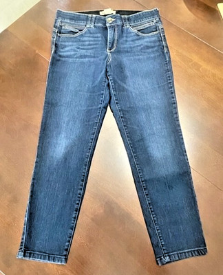 Democracy AB Solution BOOTY LIFT Mid Rise Skinny Stretch Blue Jeans Women s 12