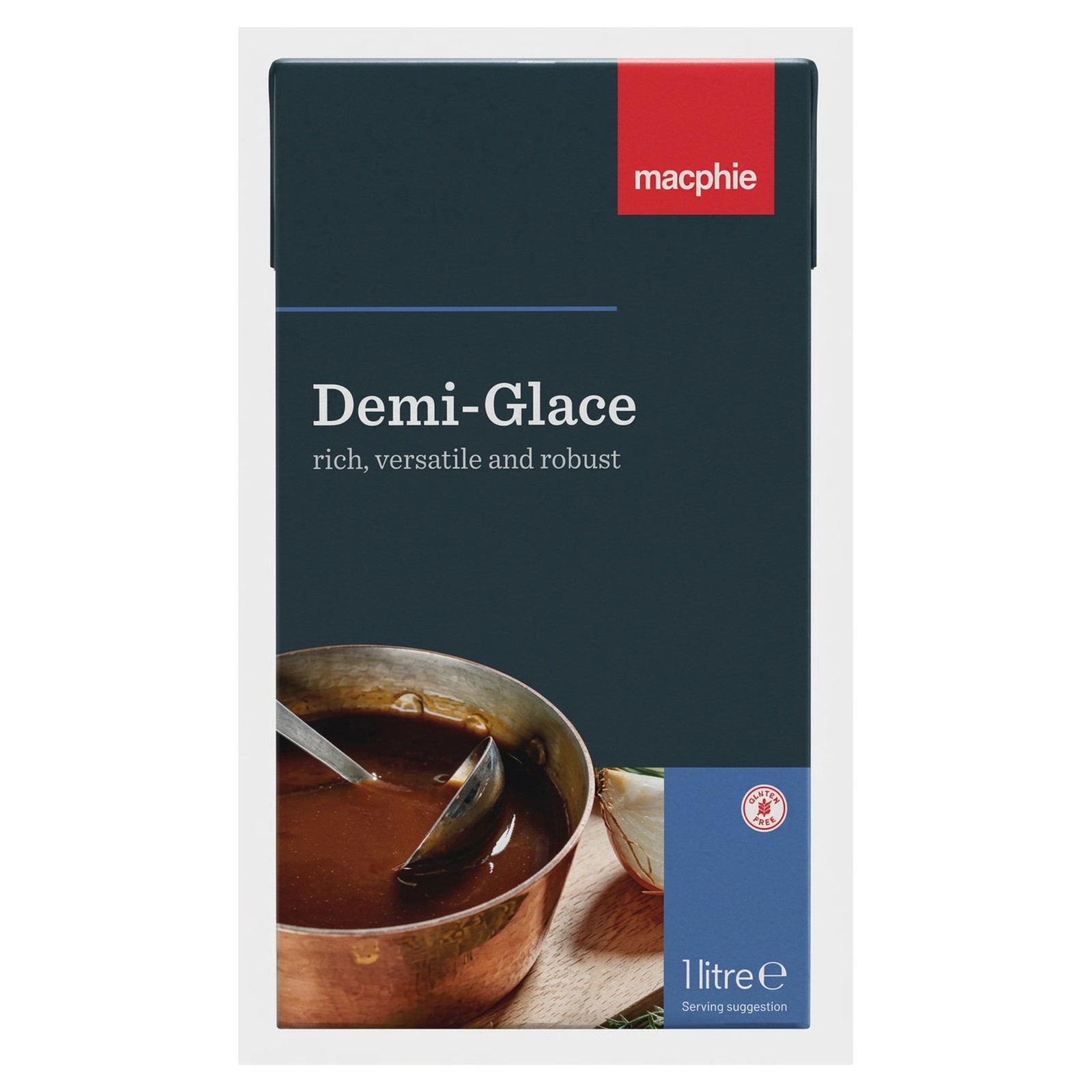 Macphie Demi-Glace Sauce 1L Premium UK Gravy Base Stock Concentrate