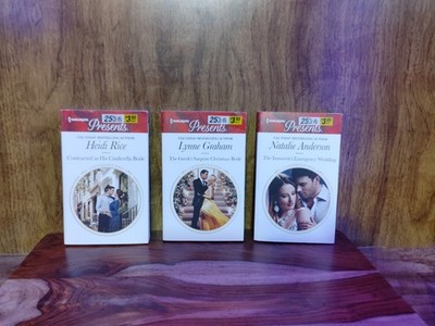 Harlequin Presents Lot 3 PB Conveniently Wed Series Lynne Graham Heidi Rice Nata