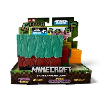 Mattel Minecraft Sniffer Action Figure 3.25  with Game-Accurate Sounds NIB