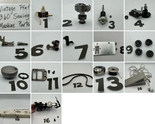 VINTAGE PFAFF 360 SEWING MACHINE PARTS