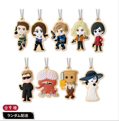 Resident Evil 30th Anniversary Sweets Collection Trading Rubber