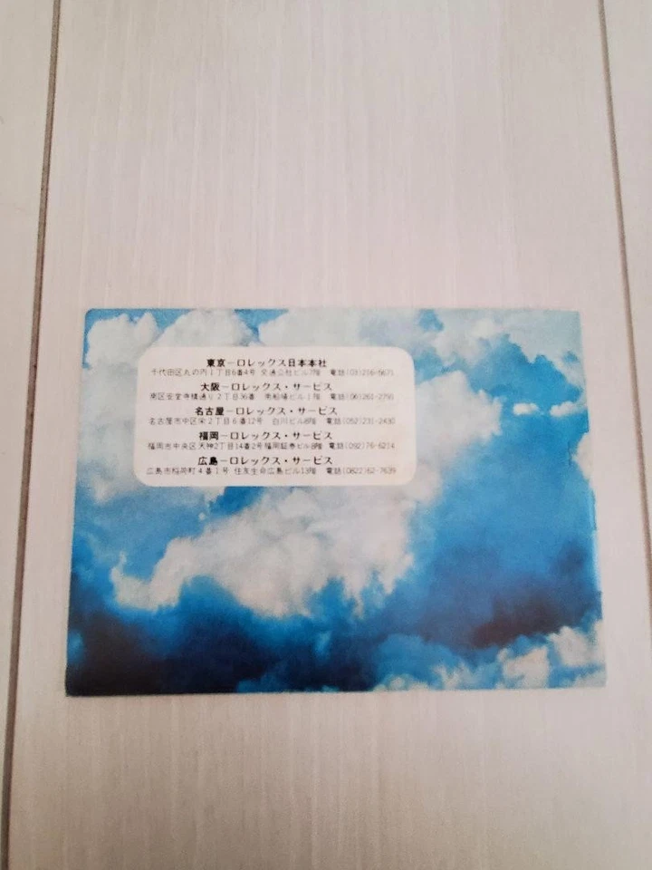 Rolex Gmt-master Folleto Guía de Reloj Manual de Usuario Coleccionable Material de Referencia Foto 2 de 4