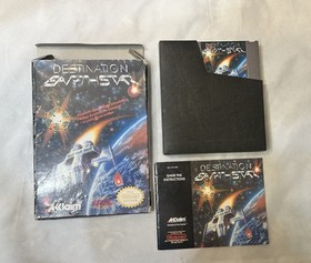 Destination Earthstar (Nintendo Entertainment System, 1990) CIB Complete NES