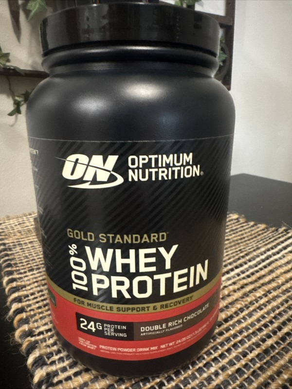 3x Gold Standard 100% Whey Protein Double Rich Chocolate Powder Mix 24.05