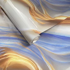 Gilded Imitation Marble Self-Adhesive Wallpaper Living Room Background Kitchen B