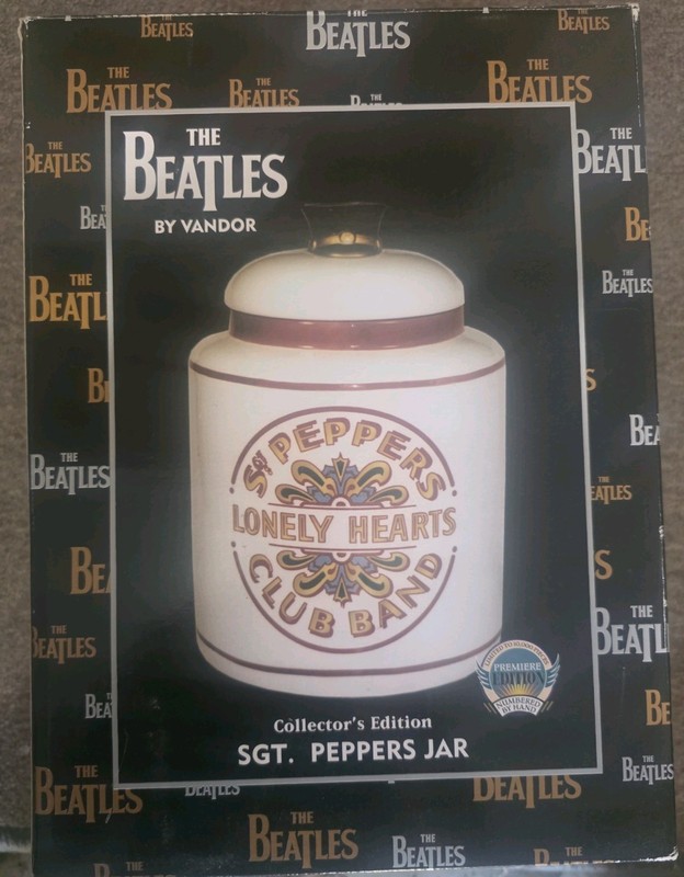The Beatles Sgt. Peppers Lonely Hearts Club Collectible Cookie Jar