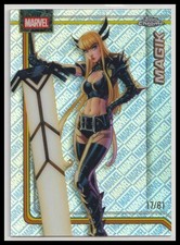 2026 Topps Chrome Marvel Magik #134 Marvel Logofractor /61 - See Desc