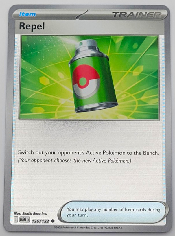 2025 Repel 126/132 ME01 Mega Evolution Uncommon Reverse Holo NM