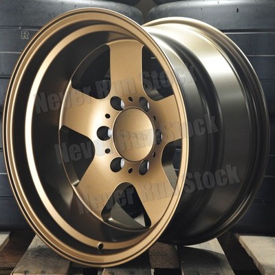 9SIX9 FIVE-3 17x9 6x139.7 6x5.5 -36 MATTE BRONZE 5 SPOKE 5'' LIP TRUCK 5 WHEELS