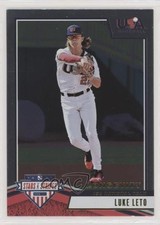 2019 Panini USA Baseball Stars & Stripes Longevity Luke Leto #64 z7h