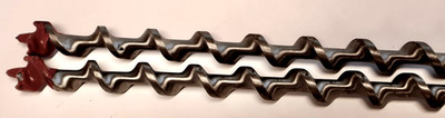 (2) Irwin (USA) No. 11 Wood Drill Bits / NOS / Bit Brace / Mountain Top Tools