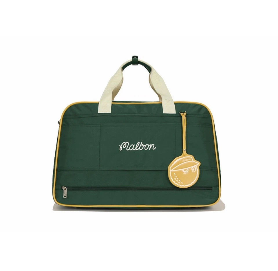 PVP $369 Nuevo Bolso Boston Malbon Multi-Bolsillo Mujeres Golf ENVÍO GRATUITO EE. UU. DEBER PAGADO Foto 2 de 4