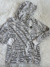 Adidas boys sz. 7 lightweight pullover t-shirt style logo hoodie. Great shape