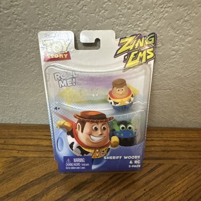Disney Pixar Toy Story 2 Pack Zing Ems Set Sheriff Woody & RC NEW 