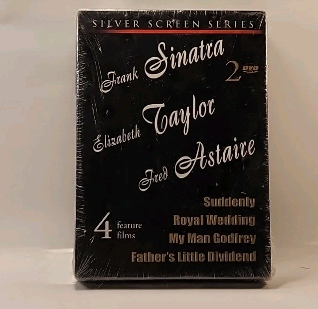 Frank Sinatra/Elizabeth Taylor/Fred Astaire 4 Film Box Set (DVD, 2003) r1s101110