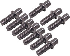 10x Drum Tension Rods M6x15 Deep Thread Replacement Bass Drum Hardware Set