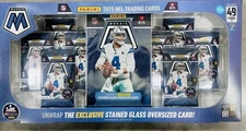 2025 Panini Mosaic NFL Costco Box Bundle Sealed Stained Glass Card Fast Ship