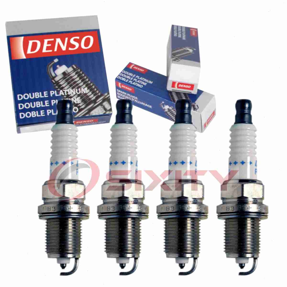 4 pc Denso Platinum Long Life Spark Plugs for 2001-2005 Volkswagen Beetle wy