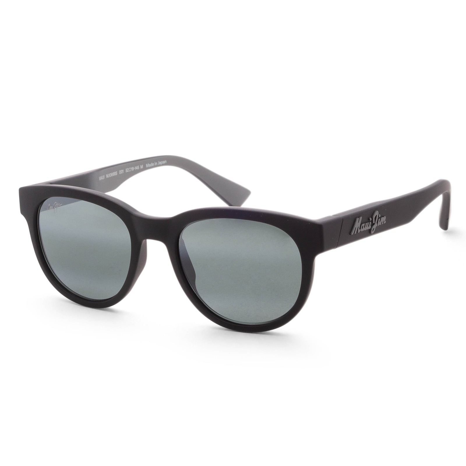 Maui Jim Mens 52mm Black Polarized Sunglasses MJ0668S-001 19490₽