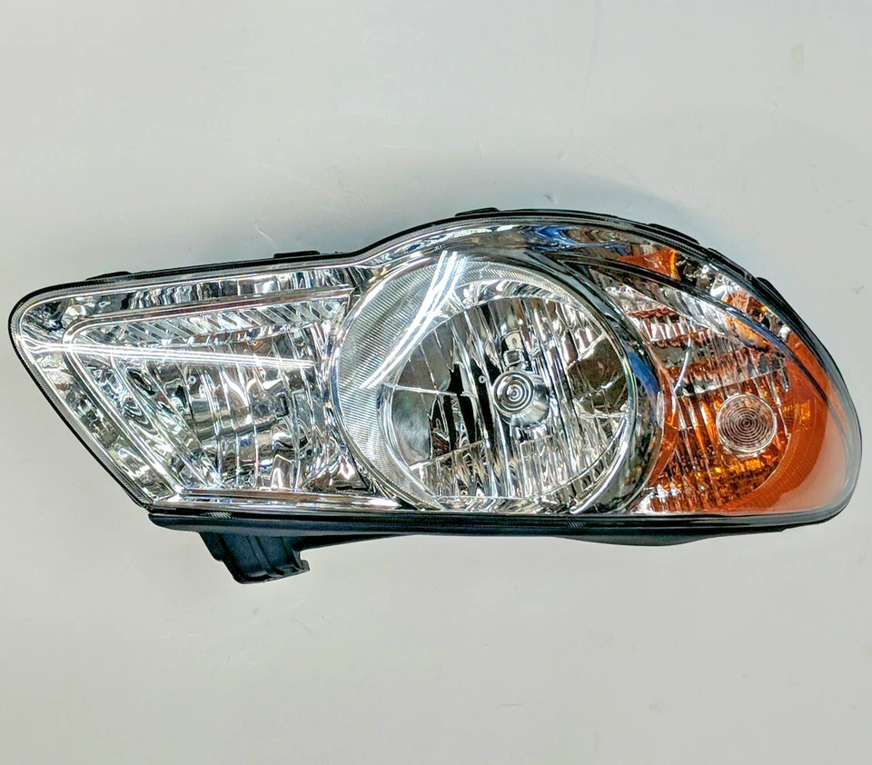 Dorman 1592046 para Hyundai Elantra 2007-2010 conjunto de lámpara de cabeza de pasajero con bombilla Foto 4 de 4