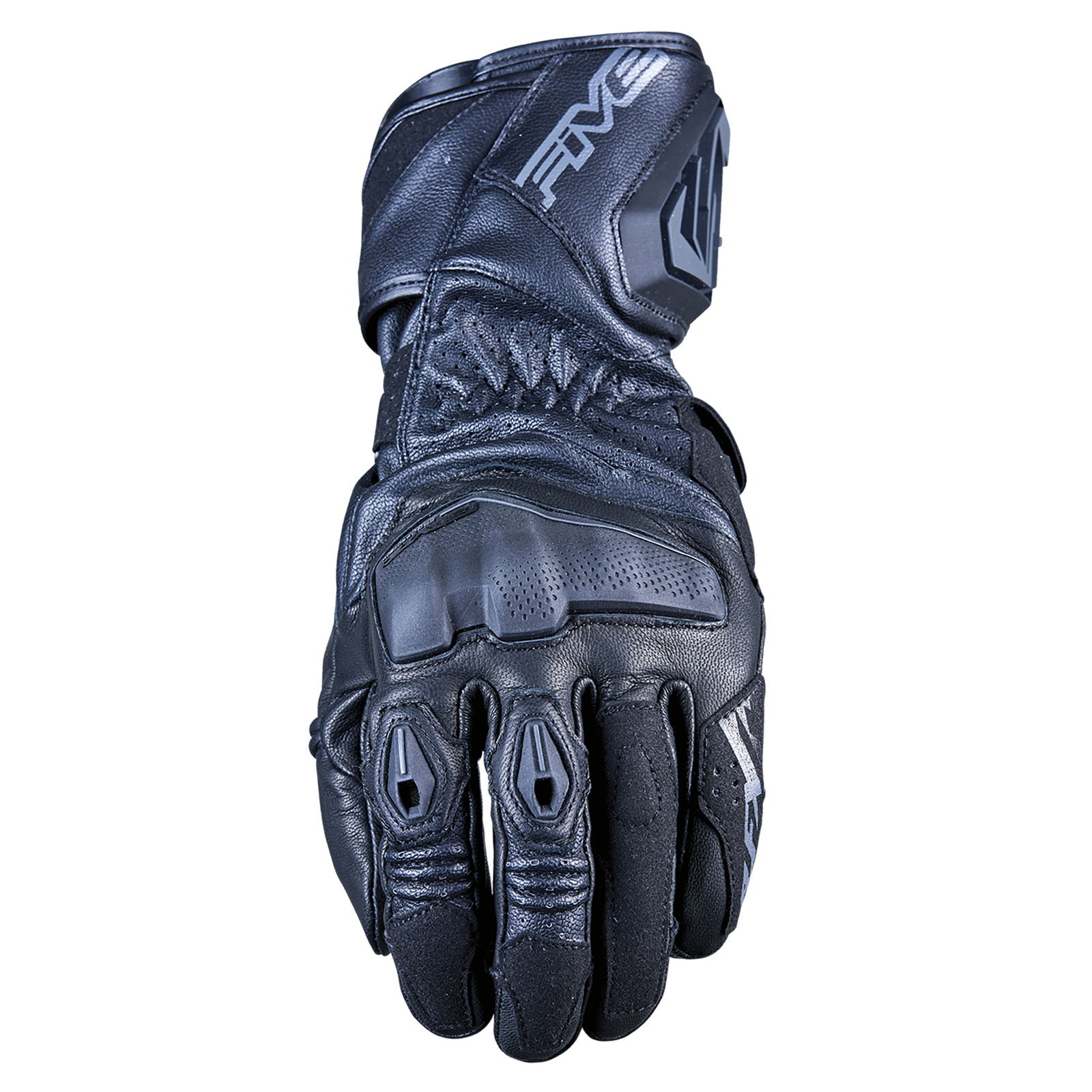 Gants moto FIVE RFX4EVO Black taille XL en cuir pour motard