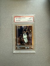 1997-98 Topps Chrome Tim Duncan #115 (RC) PSA 9 Rookie Card Spurs. rookie card picture