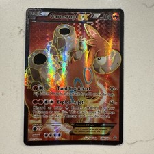 Pokemon TCG Camerupt EX 146/160 Full Art Holo English 2015 Moderately Played