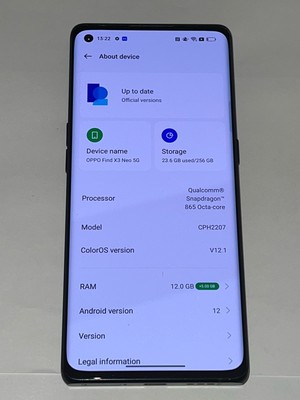 oppo find x3 neo 5g 256gb 12GB CPH2207 Unlocked