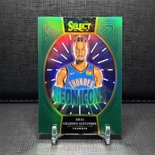 2024-25 Panini Select - Neon Icons Shai Gilgeous-Alexander #10 Green Prizm